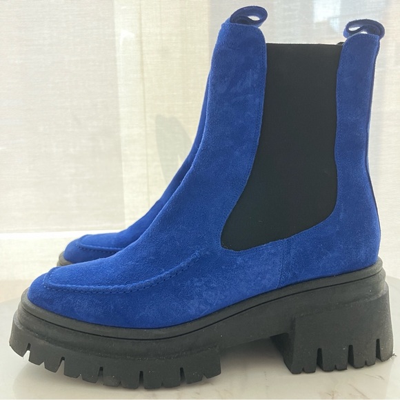 Maguire Biella Loafers size 38 Blue Cobalt Suede - Picture 3 of 11